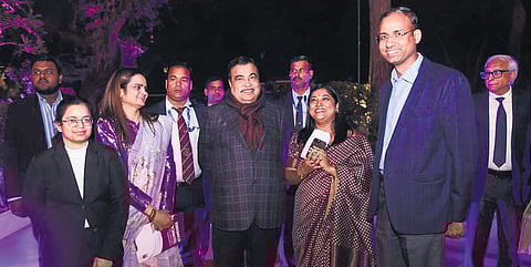 Union Minister for Road Transport and Highways Nitin Gadkari launched the AMTZ’s Purple Building Certification Scheme 
